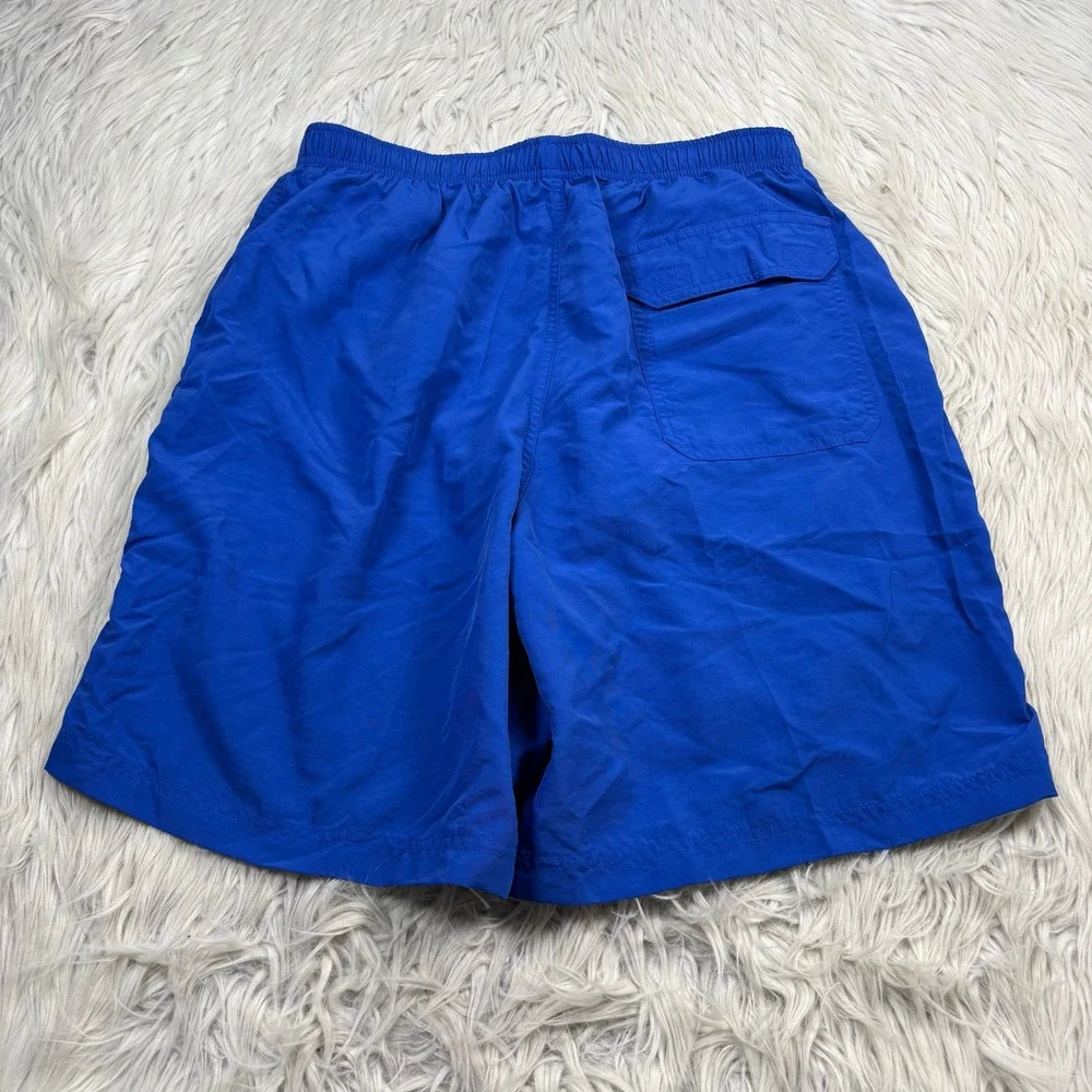 L.L. Bean Men's M Cobalt Blue Swim Trunks Shorts Mesh Brief Liner Swim Beach